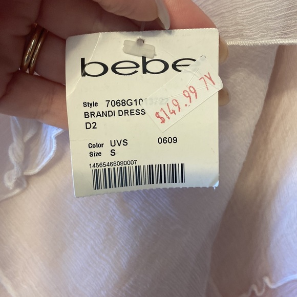 NWT pink ombre Bebe cocktail dress - Picture 3 of 5